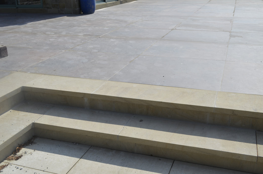 Natural Stone Steps, Sandstone Steps and Risers, UK – Cross Bank Stone